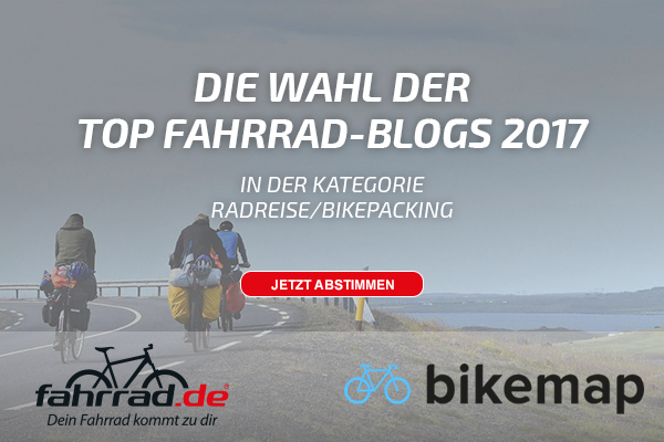 Radreise Bikepacking Blogwahl