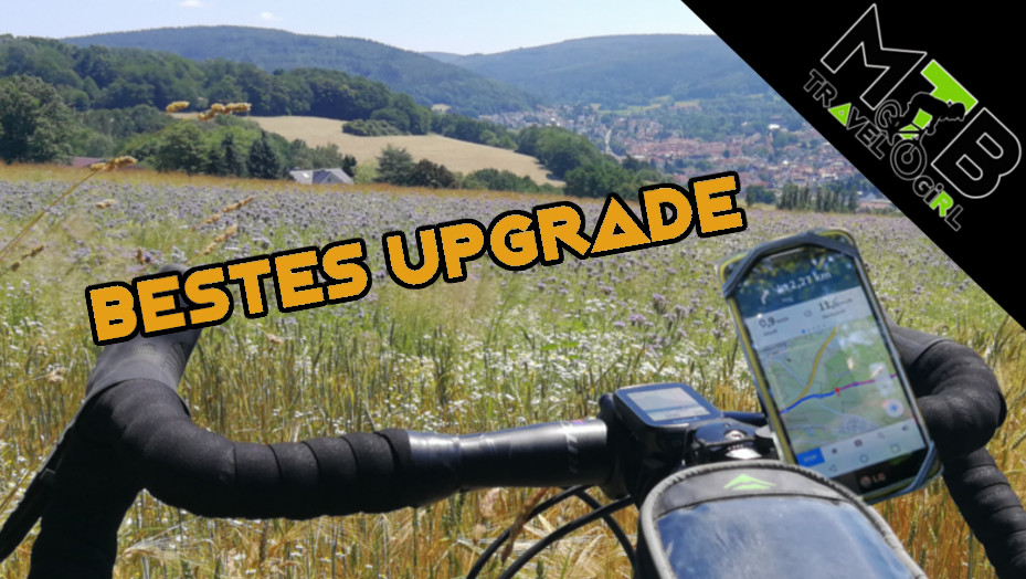 Komoot Routenplaner mit Gravelbike