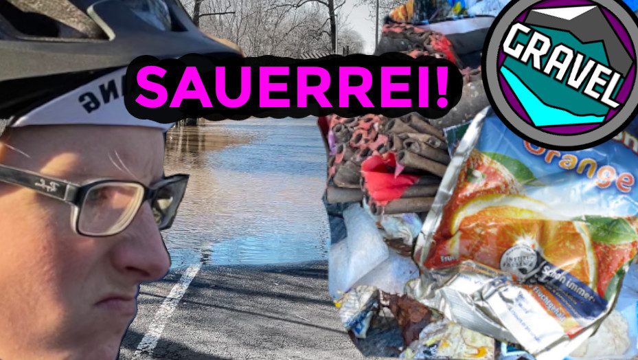 Müll sammeln mit dem Rad